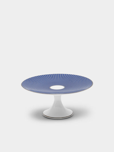 Raynaud - Trésor Bleu Porcelain Cake Stand -  - ABASK - 