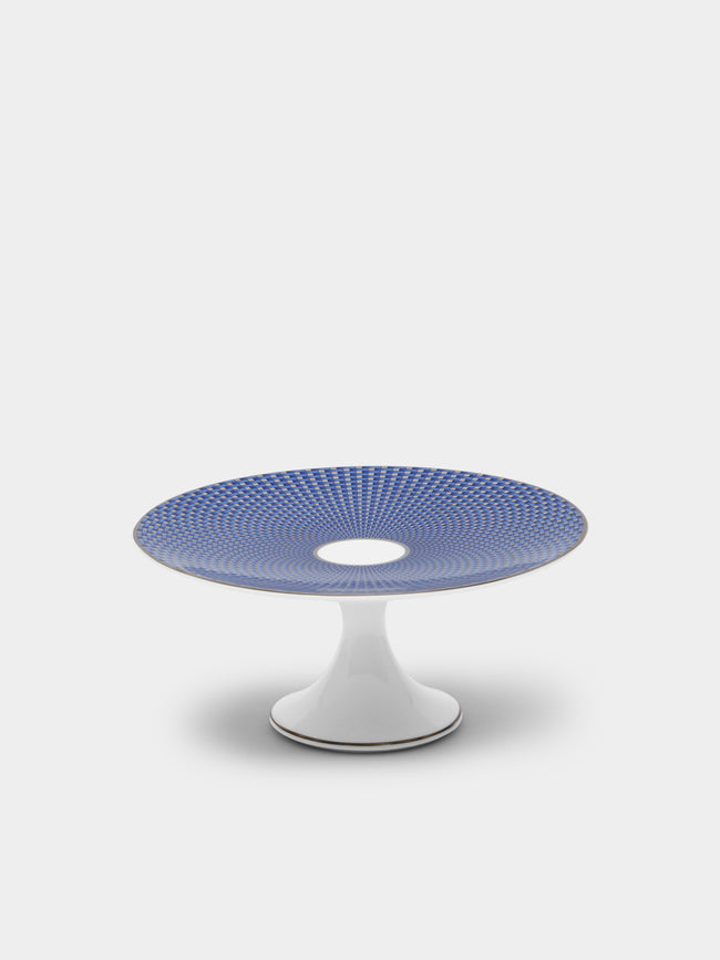 Raynaud - Trésor Bleu Porcelain Cake Stand -  - ABASK - 