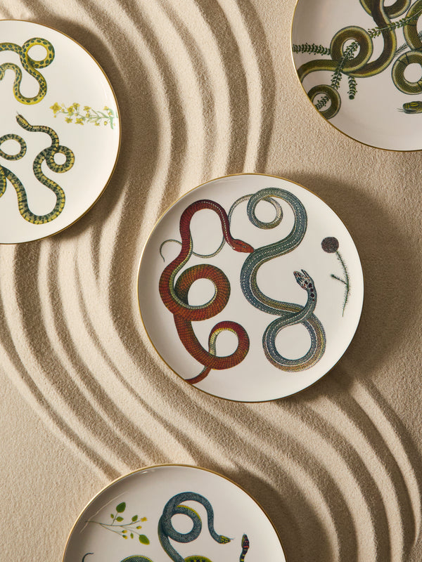 Laboratorio Paravicini - Serpi Ceramic Dinner Plates (Set of 6) -  - ABASK