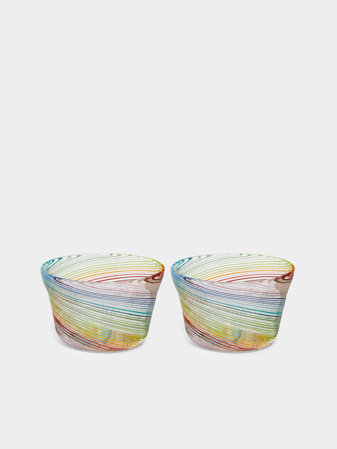 Pierrot Doremus - Filigrane Hand-Blown Glass Bowls (Set of 2) -  - ABASK