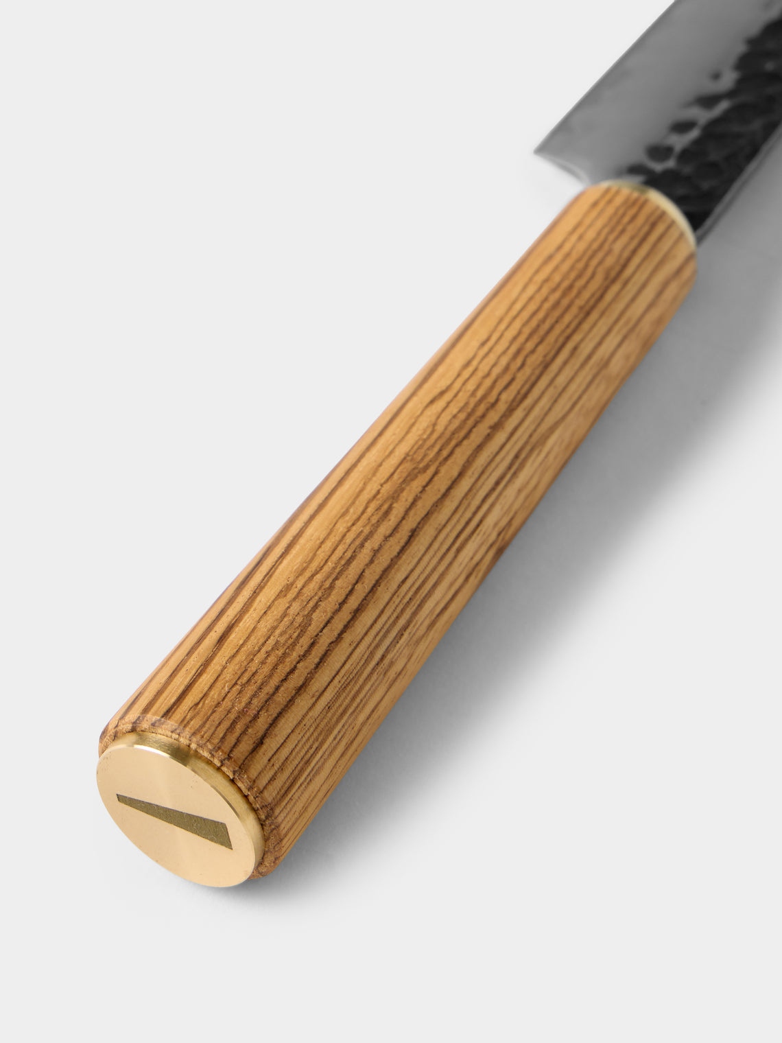 Katto - | Set of 4 | Spalted Tamarind Kitchen Knives - Brown - ABASK