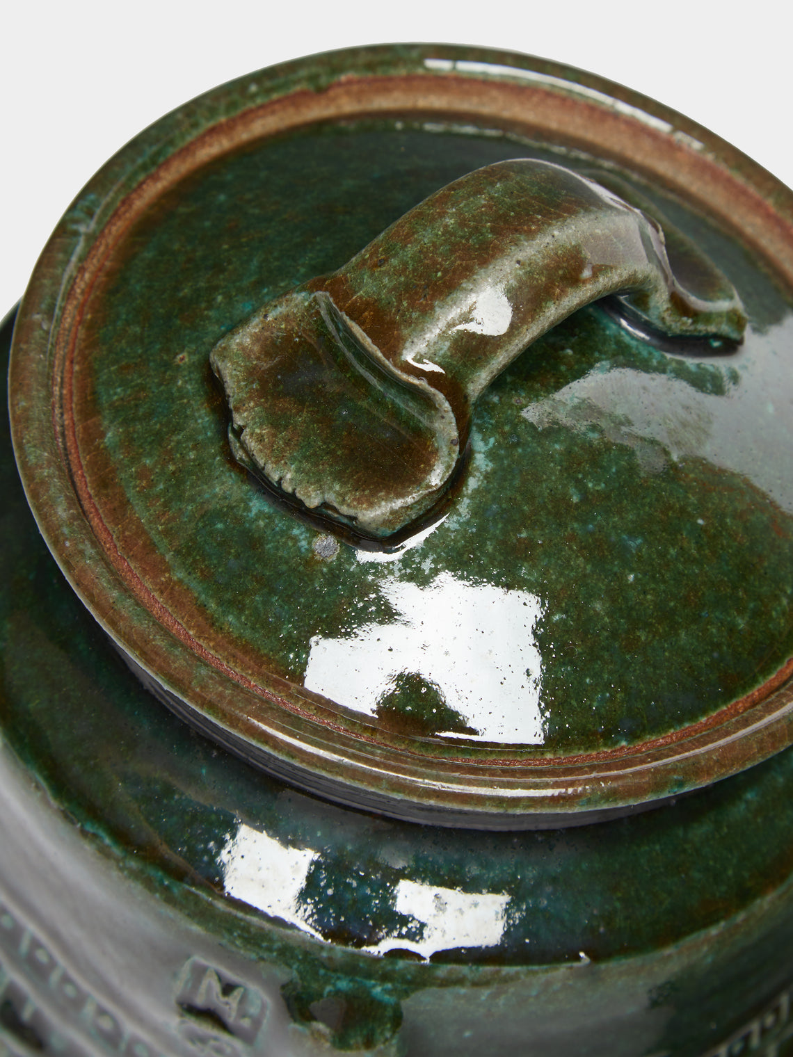 Matthew Foster - Ceramic Patterned Lidded Jar -  - ABASK