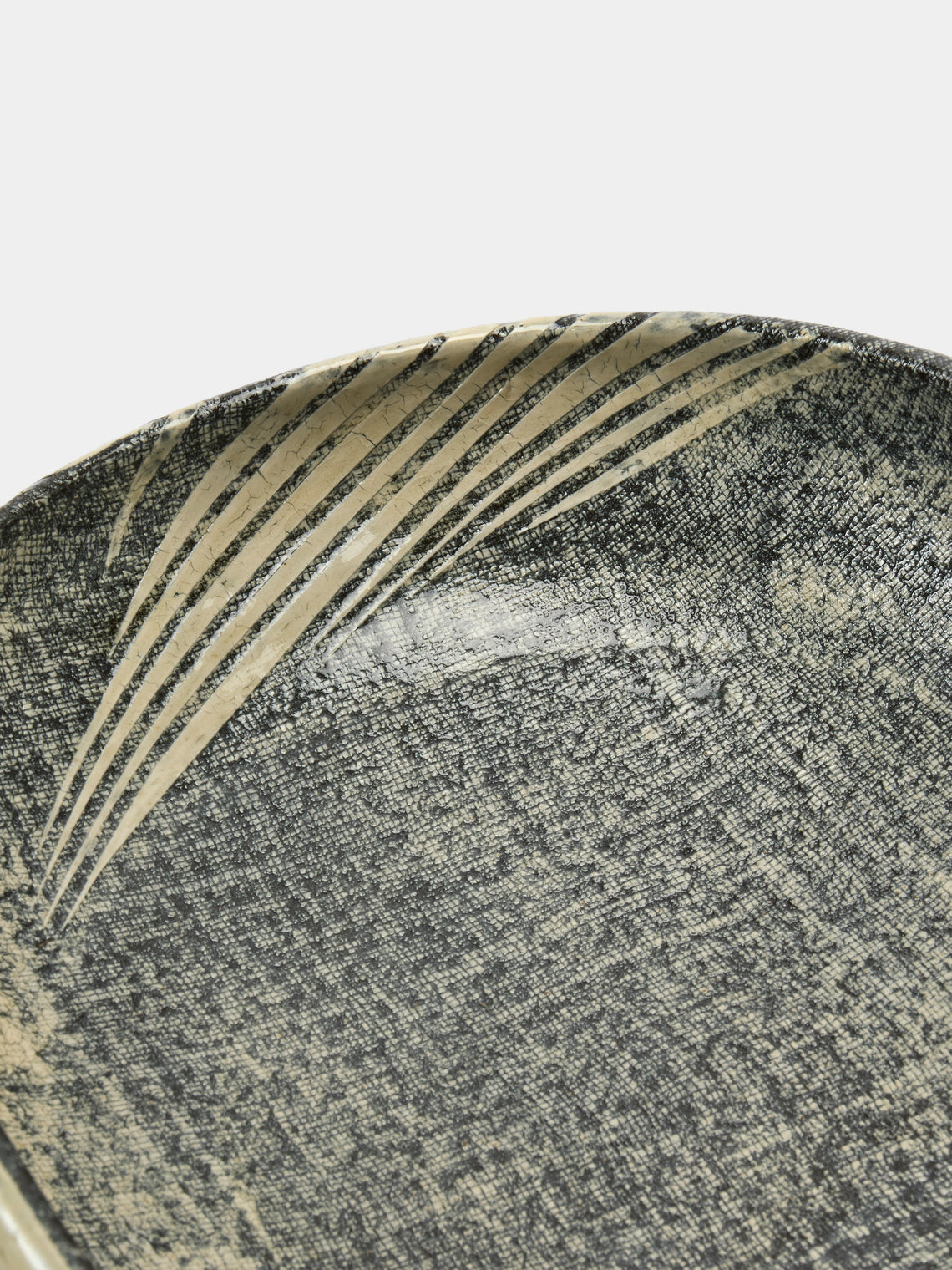 Masumi Ando - Textured Ceramic Bowl - Gray - ABASK