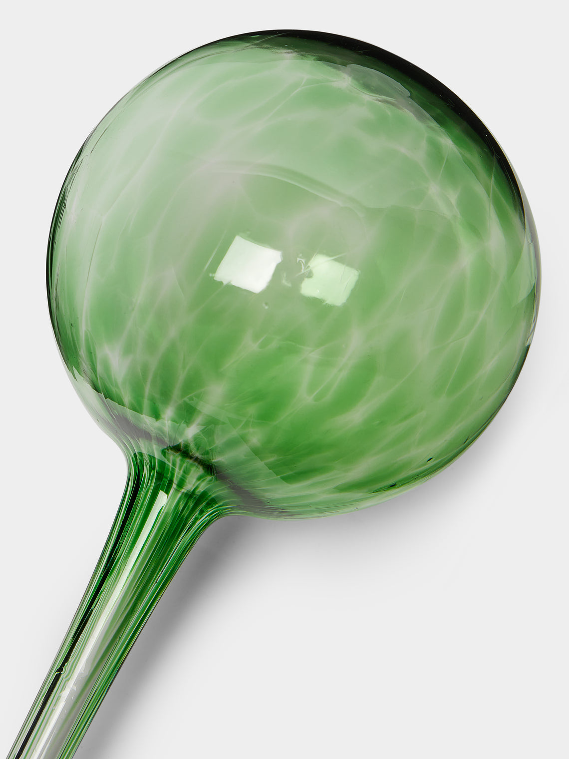 Using Diffusing Globes Green Hand-Blown Crystal Water-Diffusing Globes (Set of 2) by Dab'O | ABASK