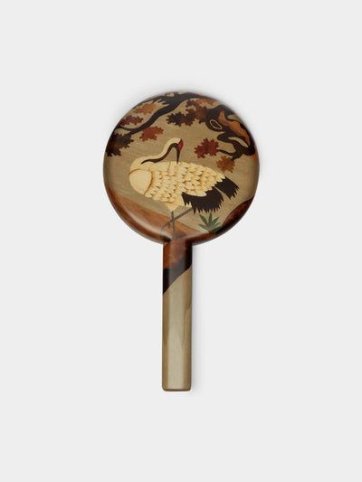Silvia Furmanovich - Marquetry Wood Hand Mirror -  - ABASK - 