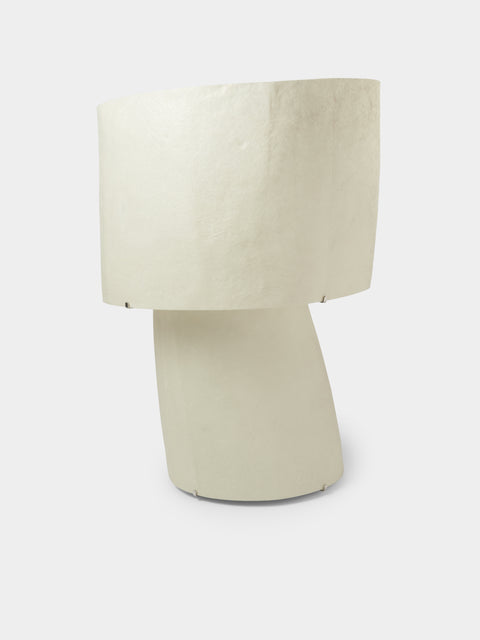 Kilzi - The Mush Fiberglass Tall Table Lamp - Ivory - ABASK - 