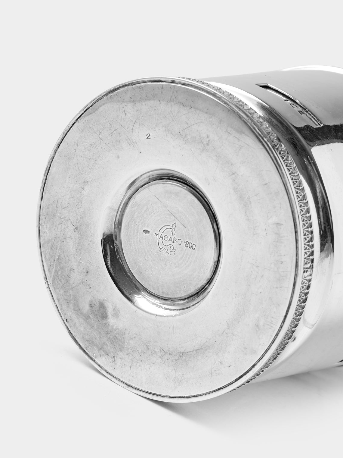Antique and Vintage - 1940s Malabo Solid Silver Cocktail Shaker - Silver - ABASK