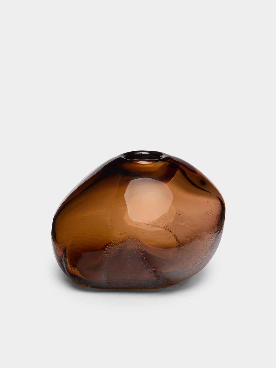 Hand-Blown Glass Bud Vase (5in/13cm)