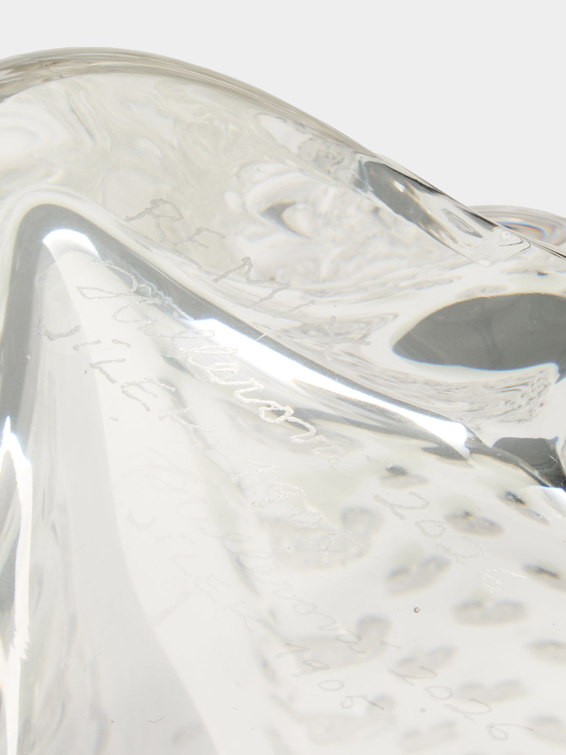 Hana Hillerová - Remix Hand-Blown Glass Vessel (12.5in/32cm) - Clear - ABASK
