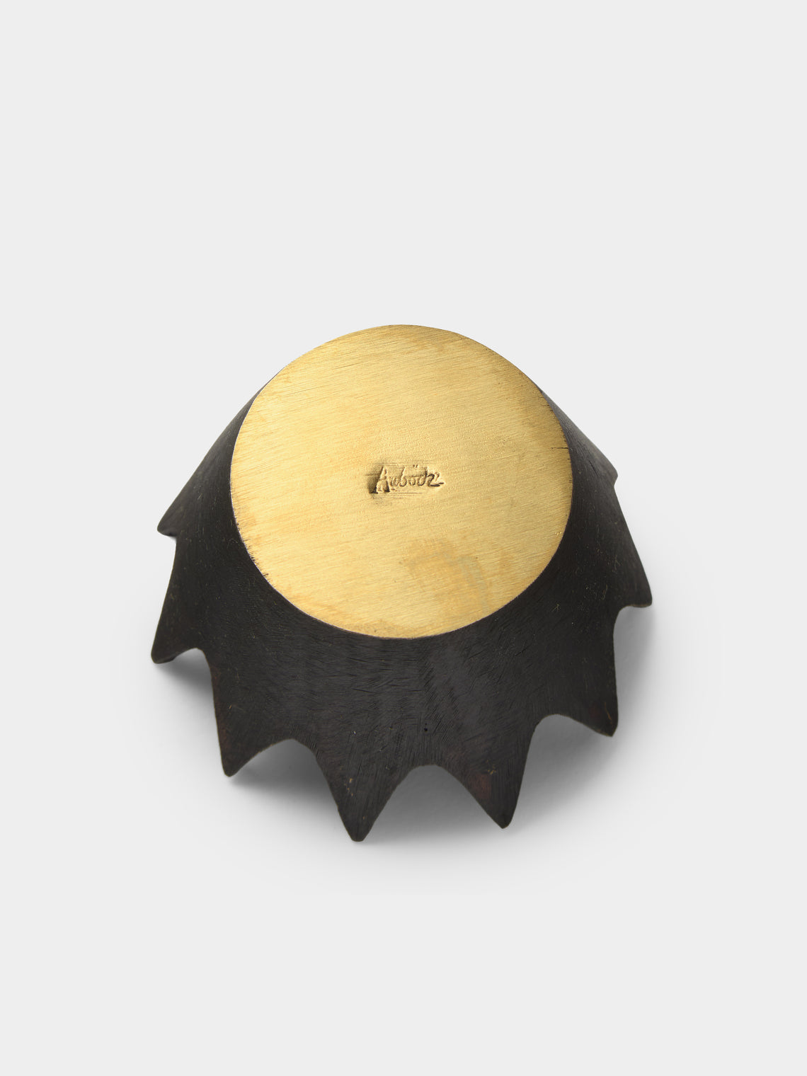 Carl Auböck - Crown Brass Ashtray - Black - ABASK