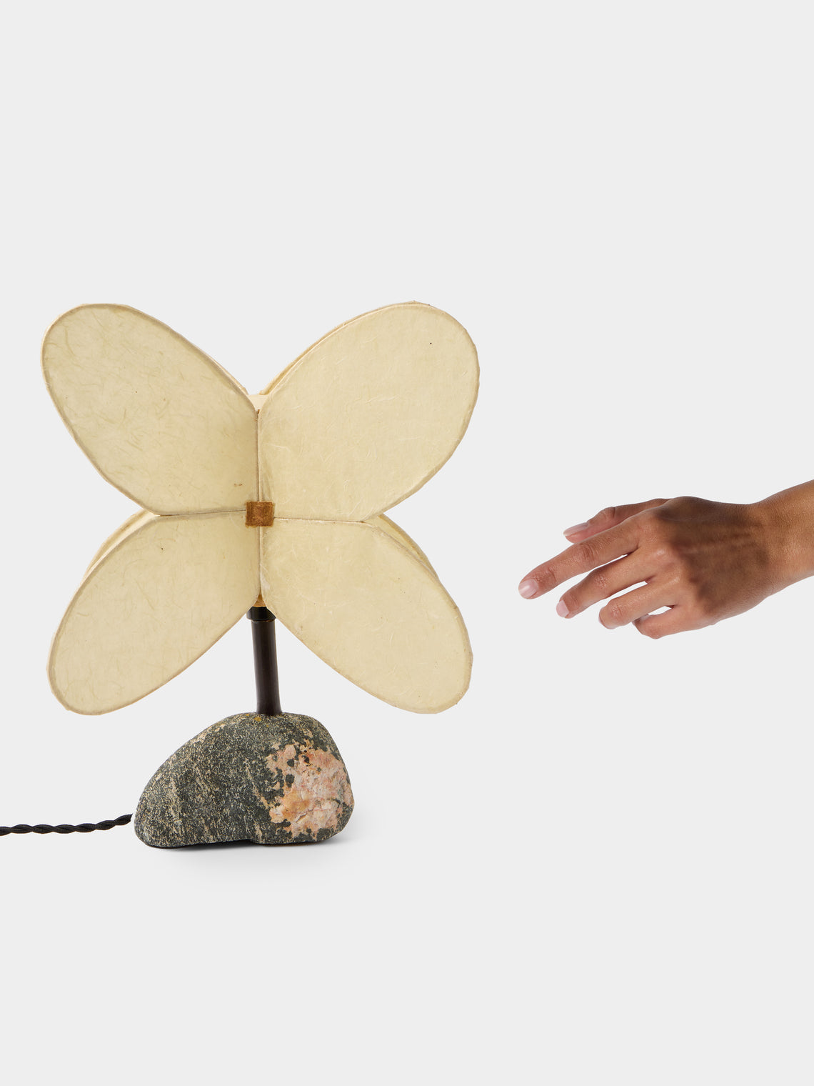 Yuxuan Huang - Dream Catcher Tai Mountain Rock and Kozo Paper Table Lamp - Multiple - ABASK