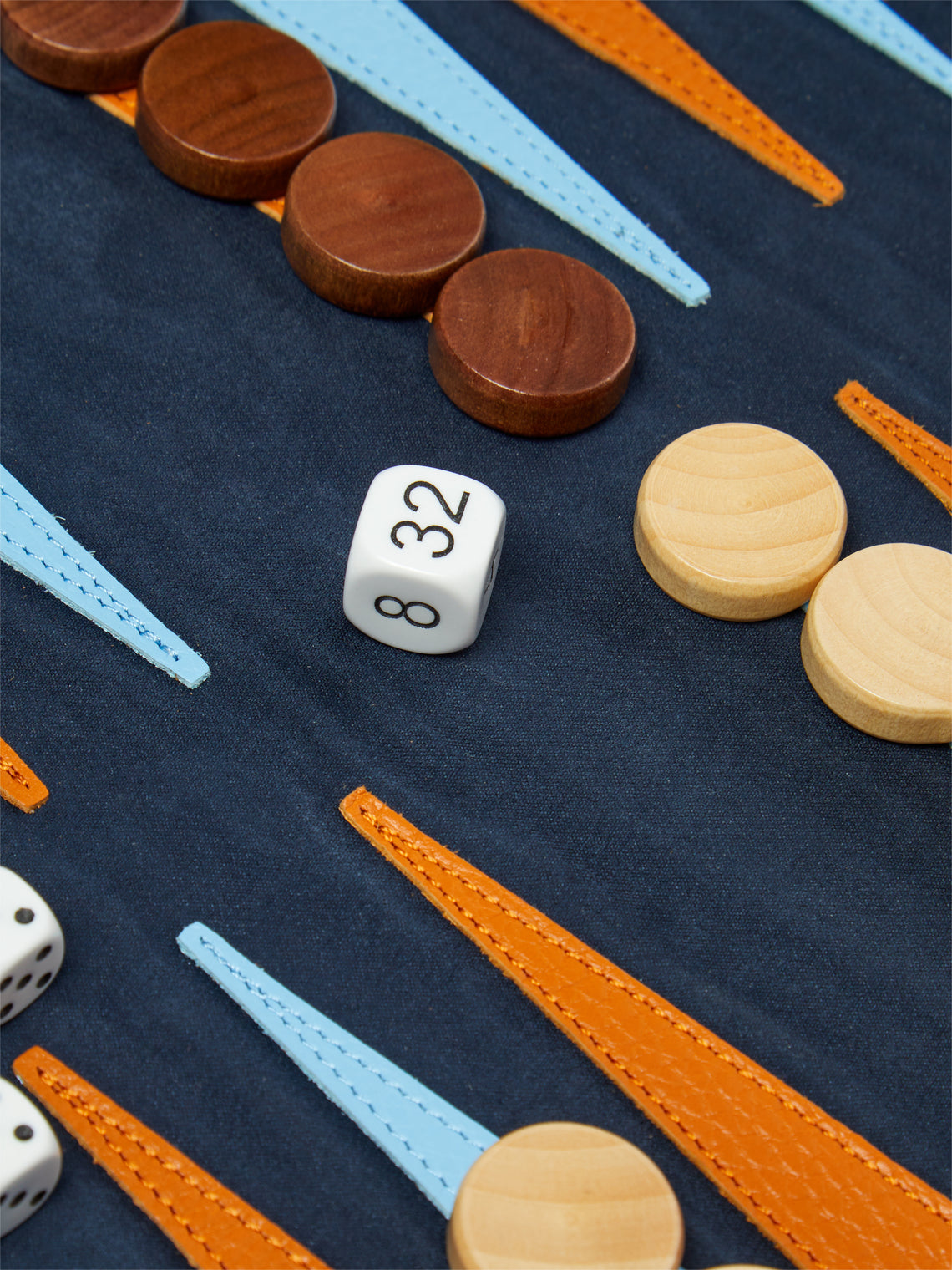 Noble Macmillan - Leather Travel Backgammon Set -  - ABASK