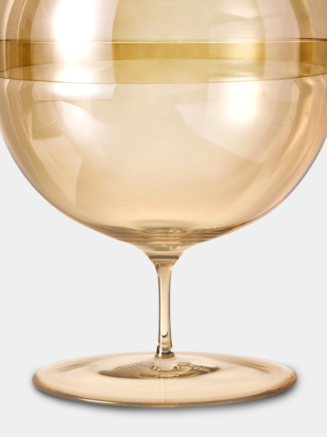 Lobmeyr - Hand-Blown Crystal Candy Dish - Gold - ABASK