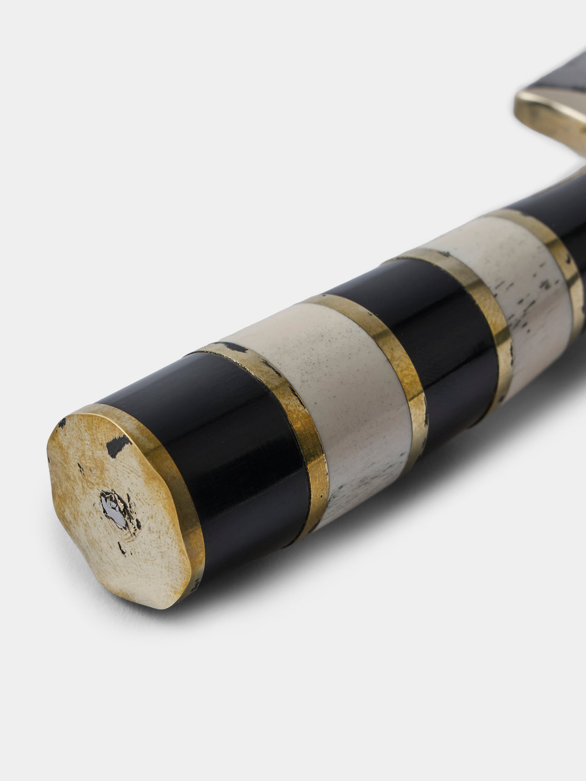 Poglia - Regal Horn, Bone and Brass Knife - Multiple - ABASK