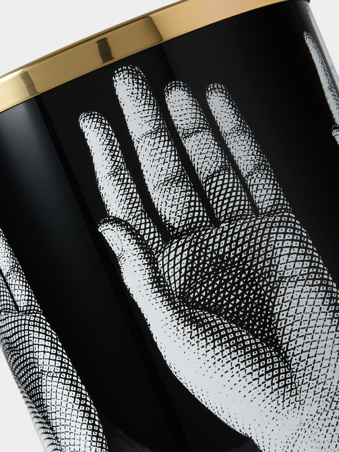 Fornasetti - Mani Iron Wastepaper Bin - Multiple - ABASK