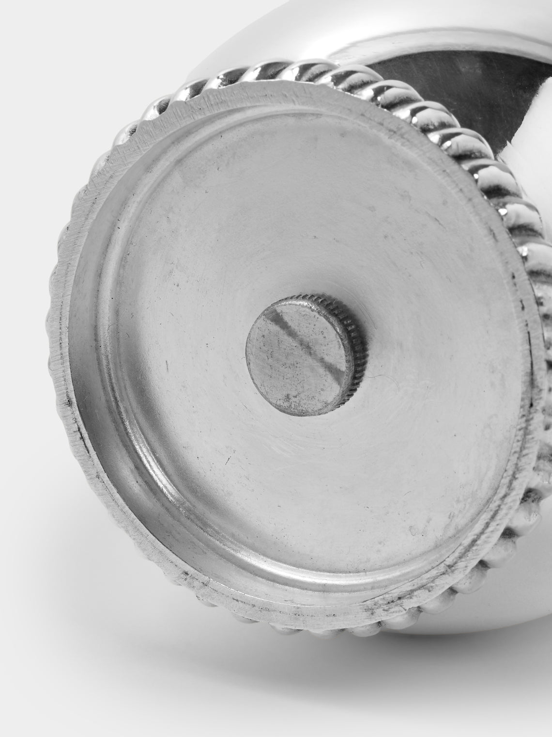 Antique and Vintage - 1939 Silver-Plated Recipe Cocktail Shaker - Silver - ABASK