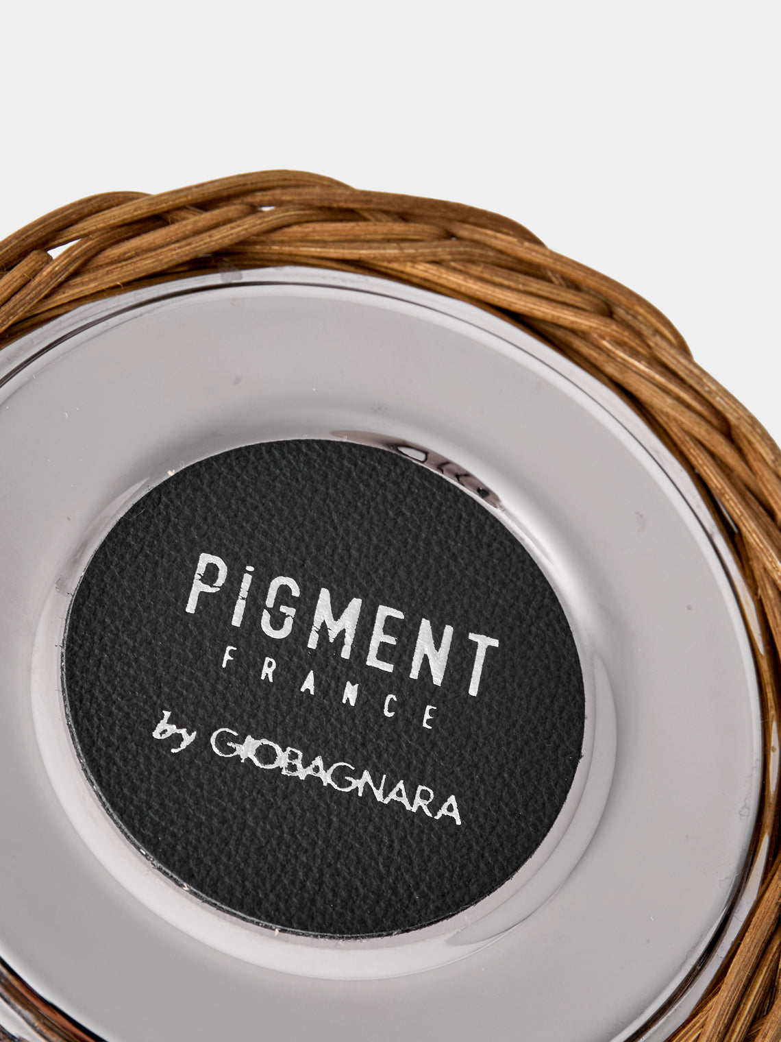 Pigment France - Toledo Rattan Ashtray - Brown - ABASK