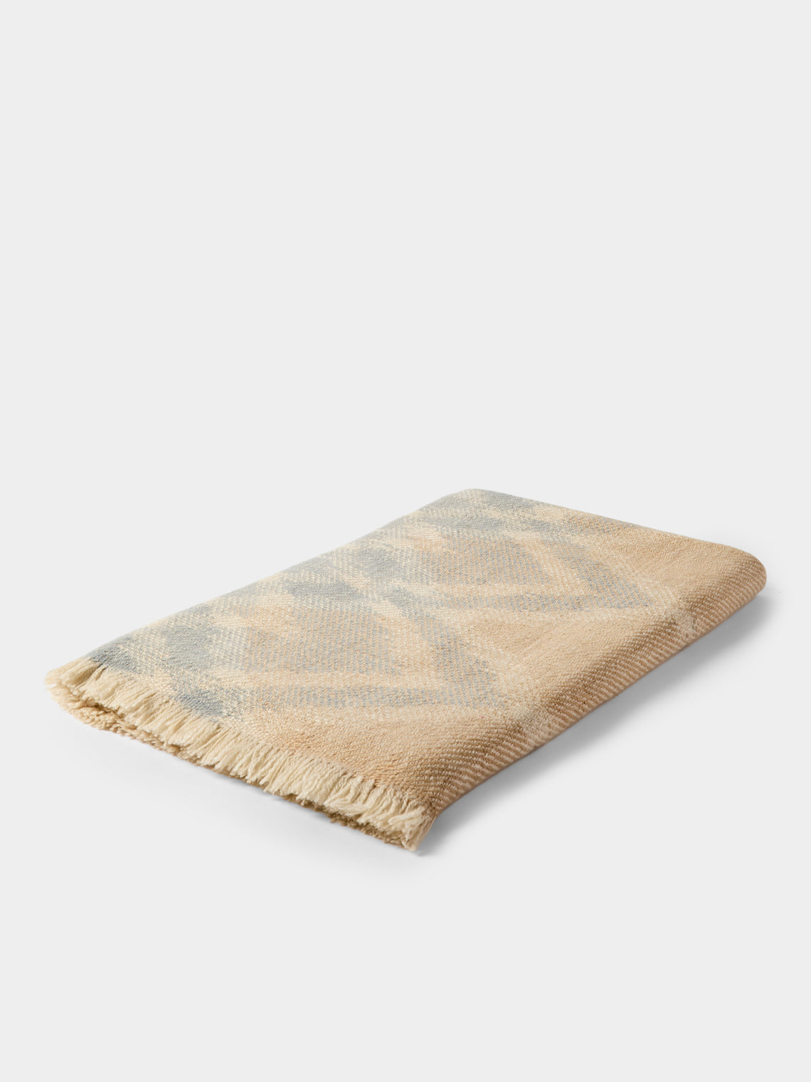 Me & K - River Ikat Cashmere Throw (69in/1.75m) - Multiple - ABASK