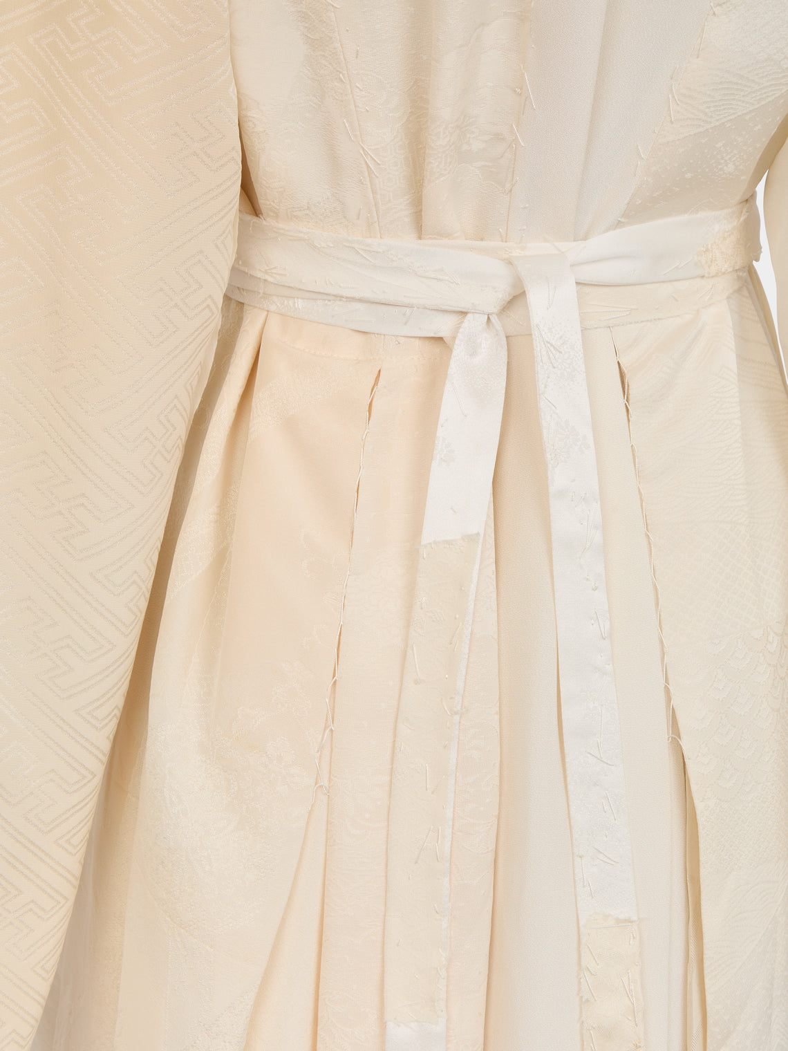 Considered Objects - Irregular Hand-Stitched Silk Robe -  - ABASK