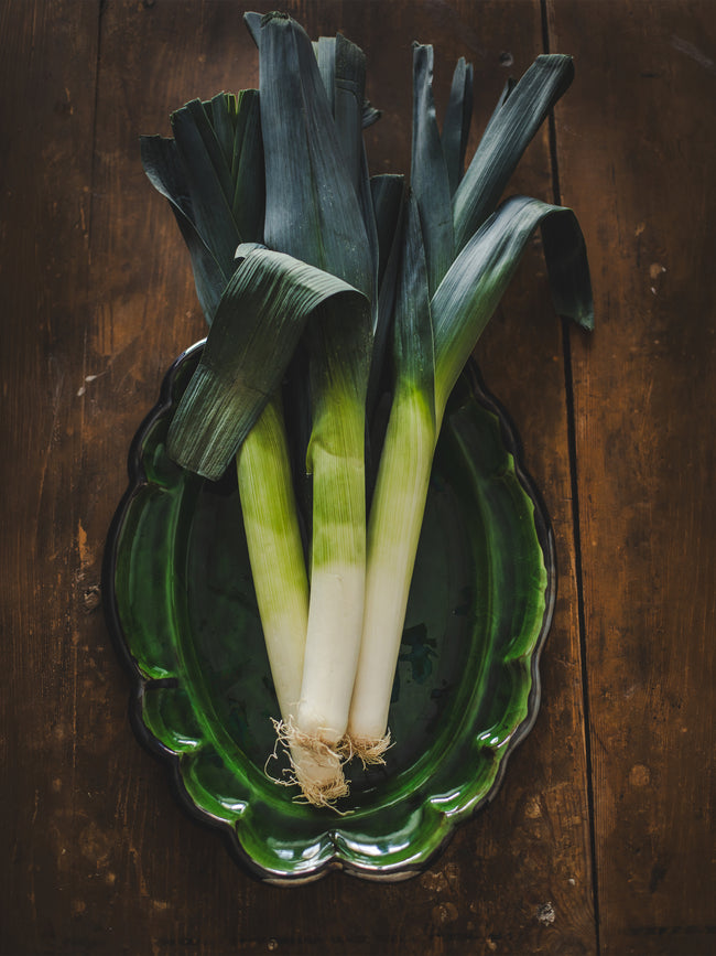 Poterie de Cliousclat - Slipware Serving Platter - Green - ABASK