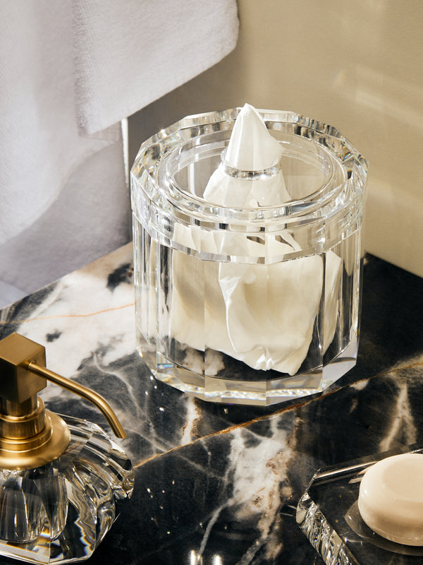 Decor Walther - Cut Crystal Tissue Box -  - ABASK