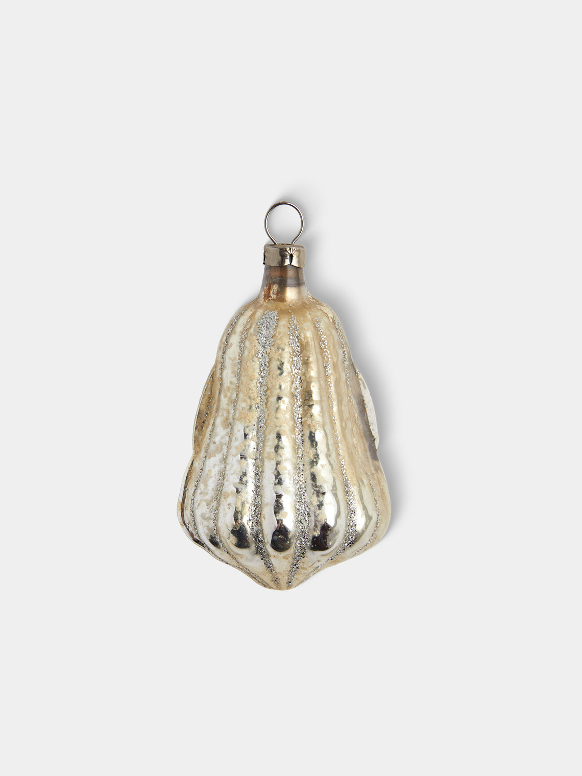 Antique and Vintage - Early-20th-Century Forest Glass Baubles (Set of 12) - Silver - ABASK