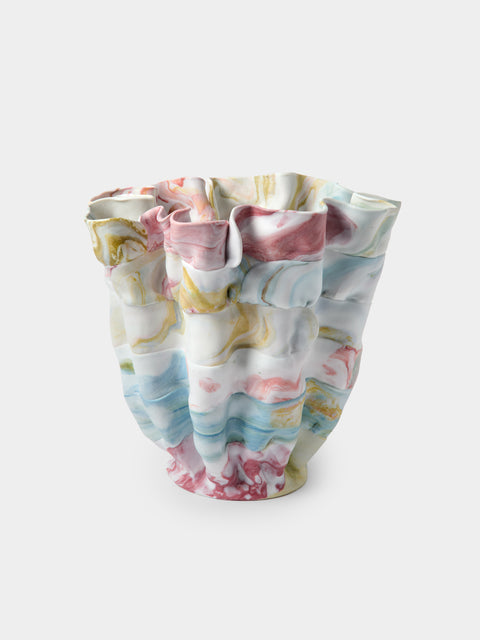 Luisa Maisel - Matte Porcelain Vase (12in/30cm) - Multiple - ABASK - 