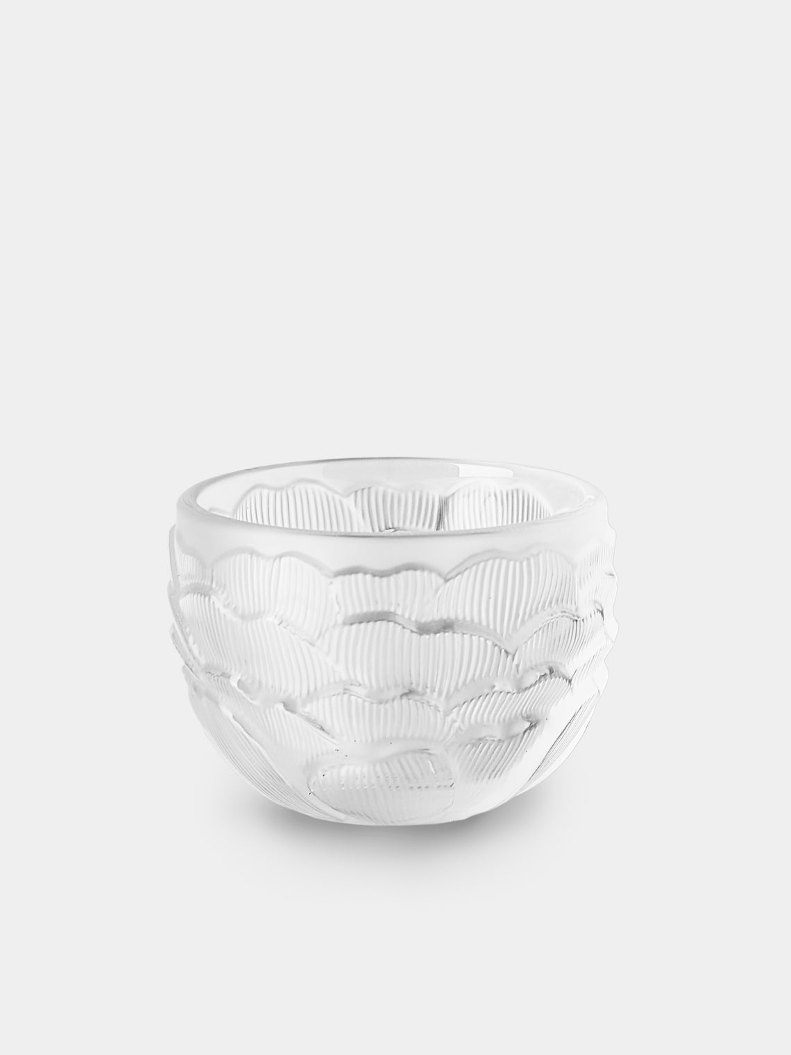 Lalique - Pivoine Crystal Votive - Clear - ABASK