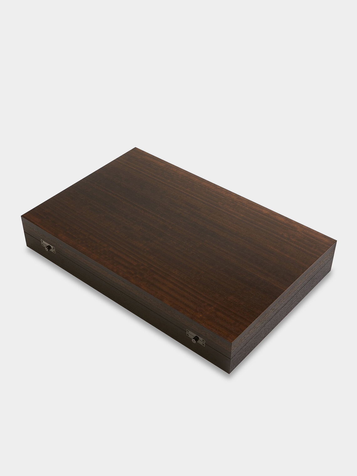 Alexandra Llewellyn - Ocean Leather & Wood Backgammon Set - Brown - ABASK