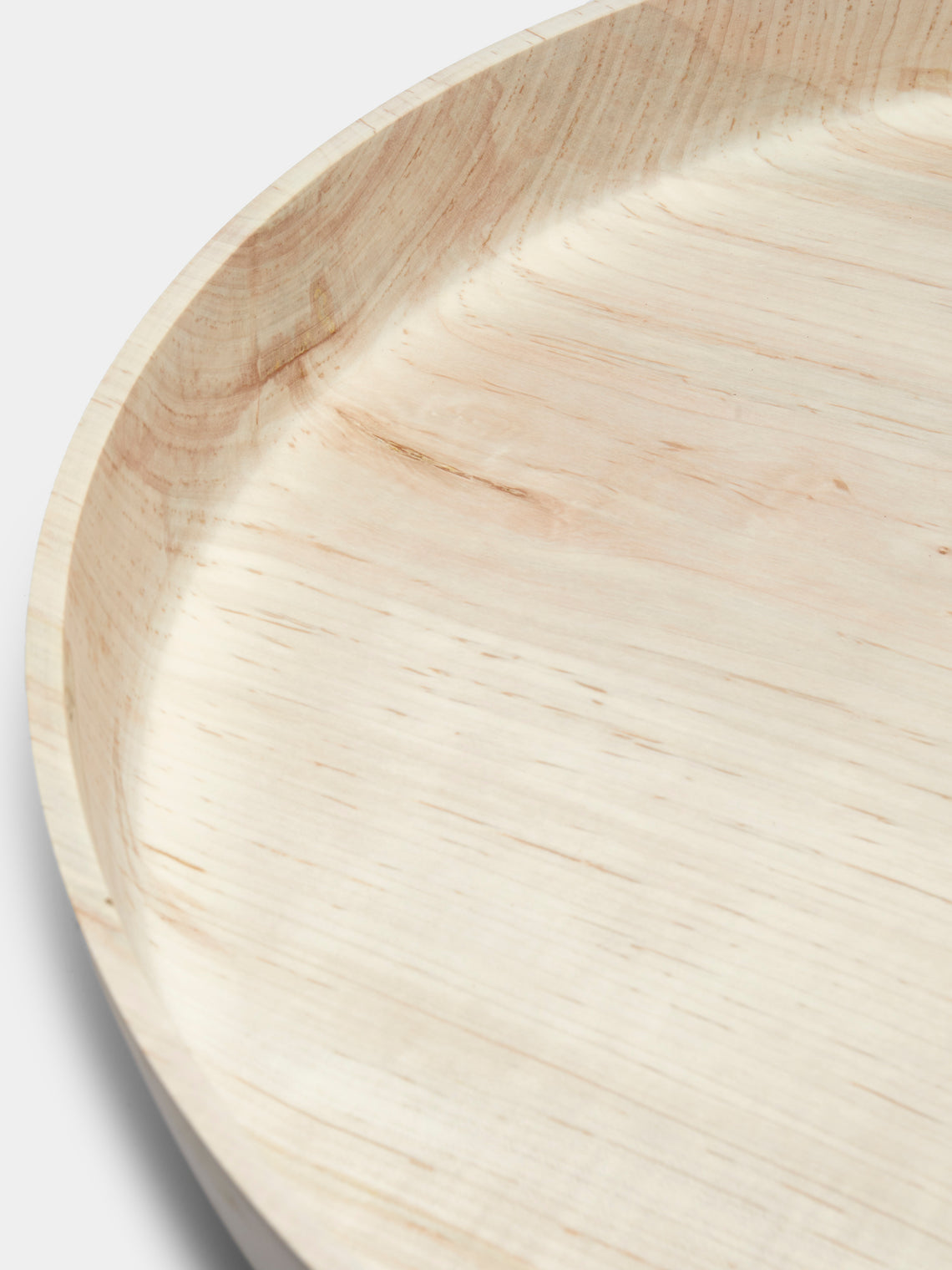 Abigail Castaneda - Wood Deep Tray - Light Brown - ABASK