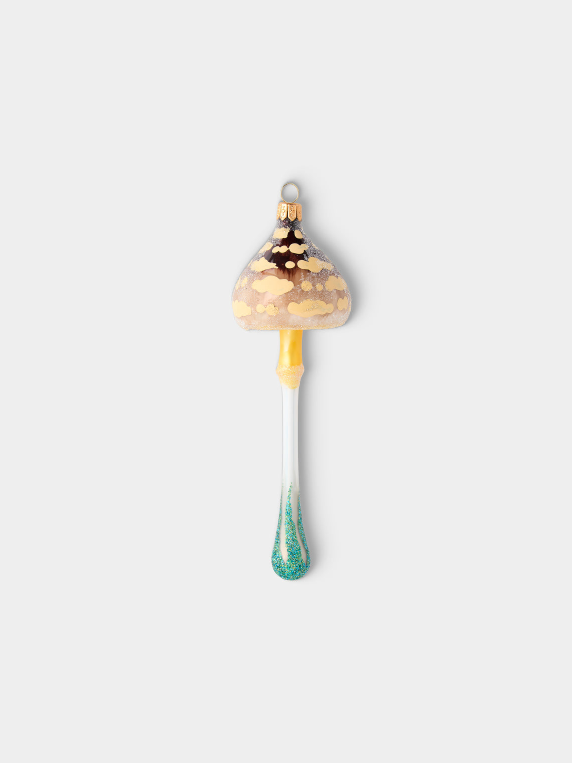 ABASK Decorations - Psychedelic Mushrooms Hand-Blown Glass Baubles (Set of 8) - Multiple - ABASK