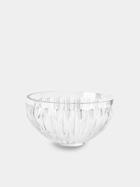 Lalique - Plumes Crystal Bowl - Clear - ABASK - 