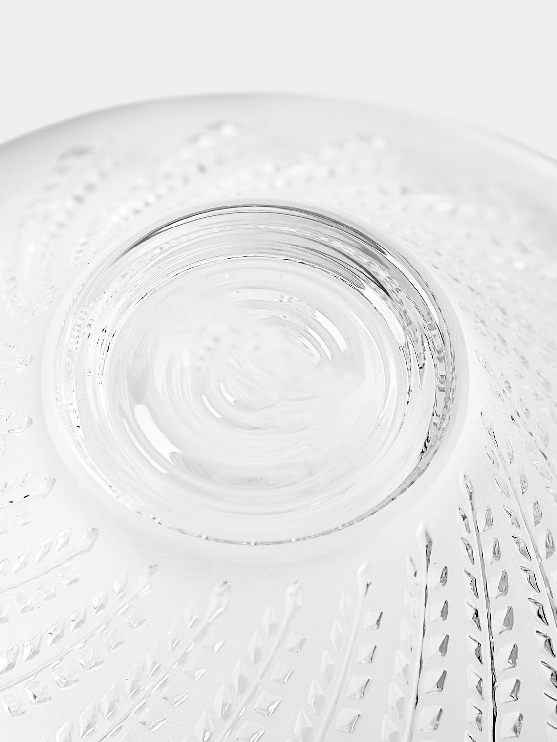 Lalique - Glycines Crystal Hollow Bowl - Clear - ABASK