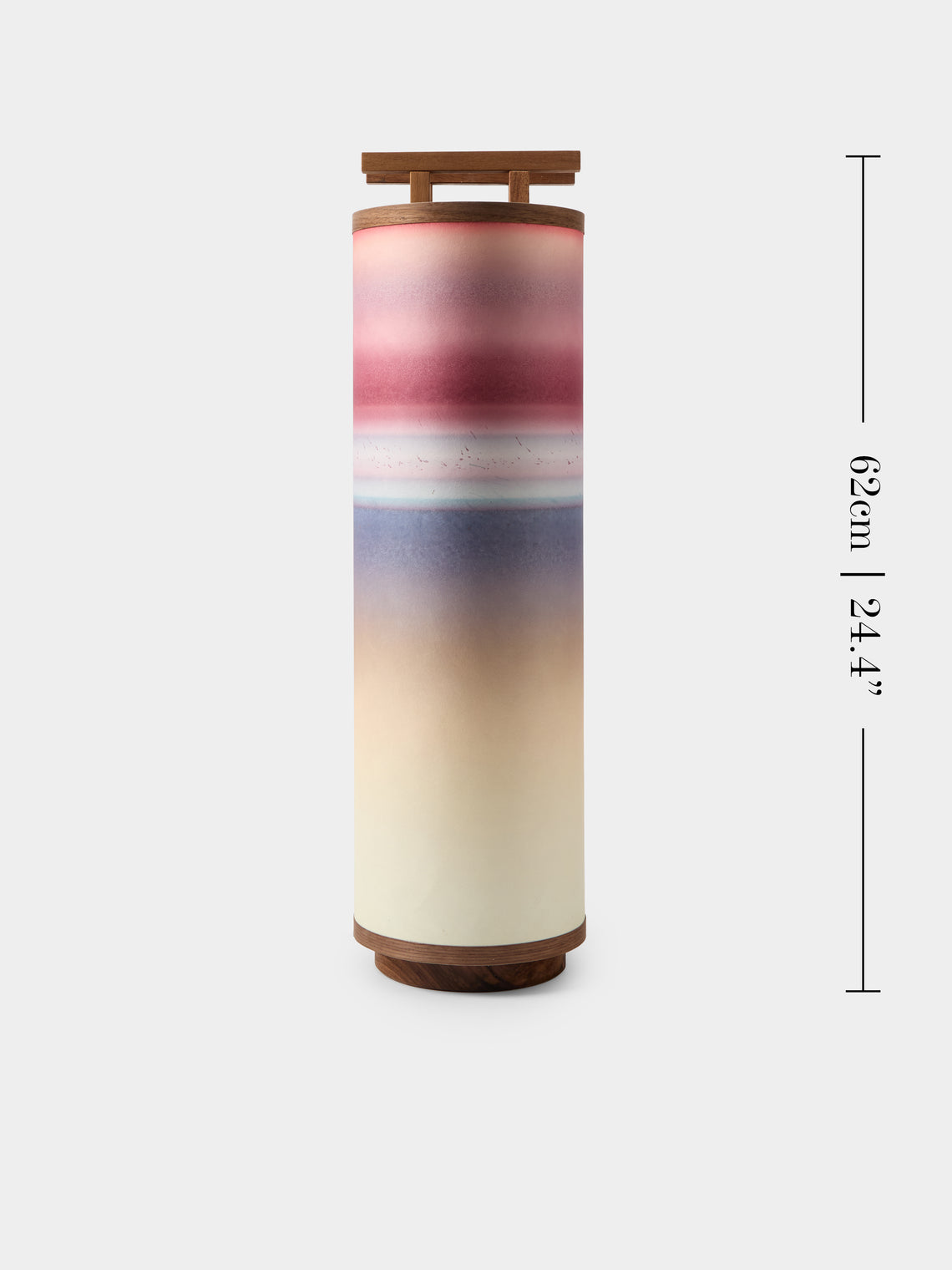 Maxime Prange - Torii Walnut and Washi Paper Large Table Lamp - Multiple - ABASK