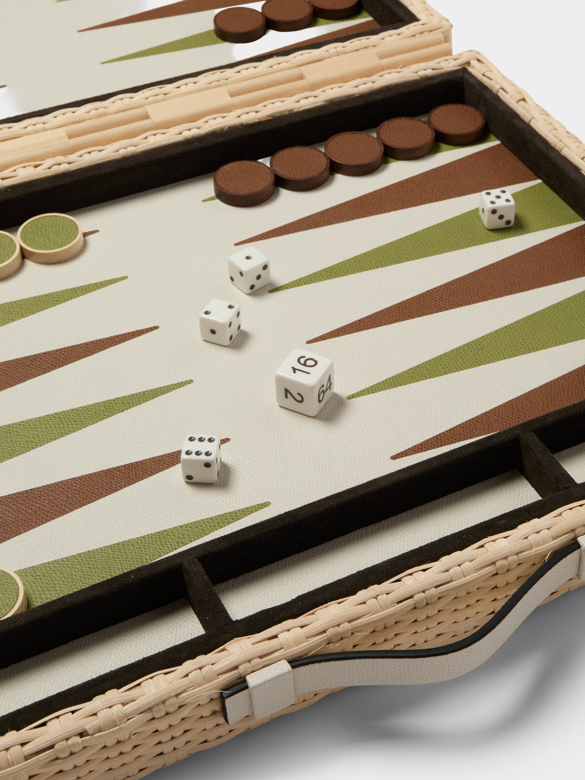 Pigment France - Monte-Carlo Rattan Backgammon Set - Multiple - ABASK