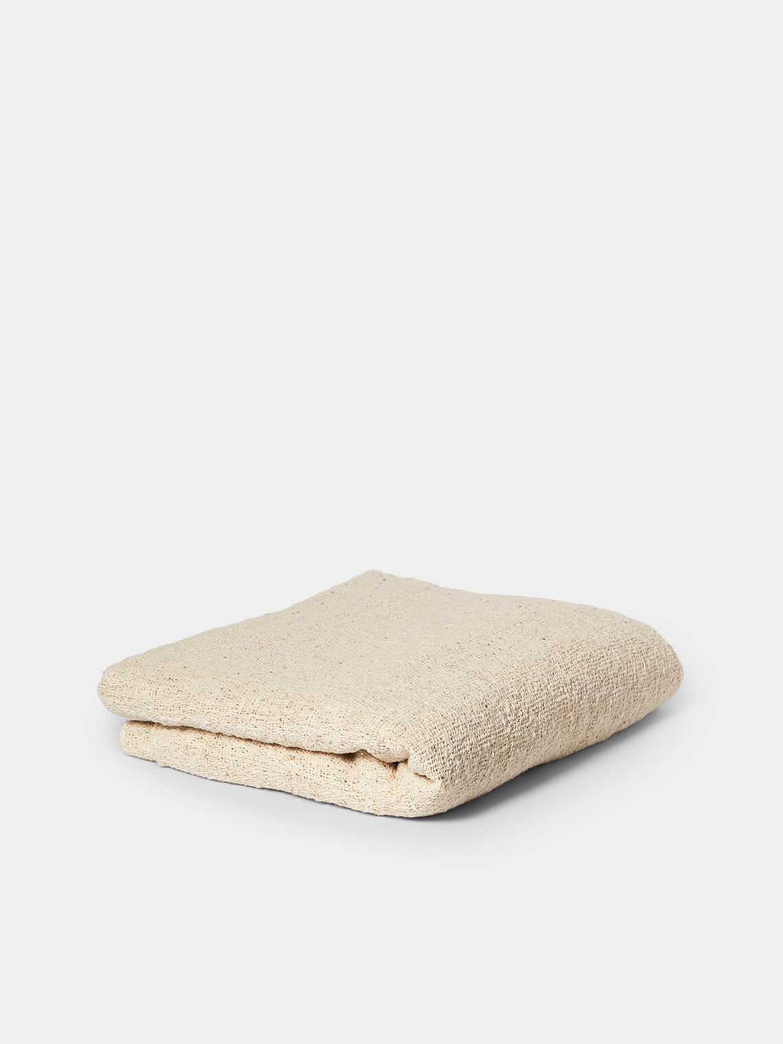 Valentina Hoyos - Cotton Throw (106in/2.7m) - Natural - ABASK