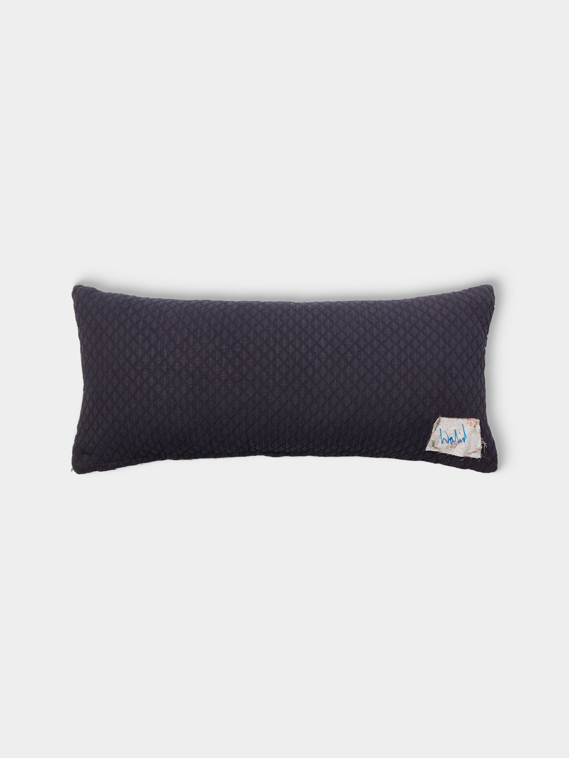 By Walid - 19th-Century Victorian Needlepoint Wool and Cotton Cushion (21.5in/55cm) - Multiple - ABASK