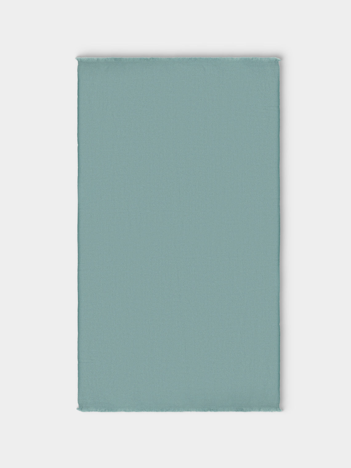 Me & K - Merino Wool and Cashmere King-Size Blanket (106in/2.7m) - Blue - ABASK - 