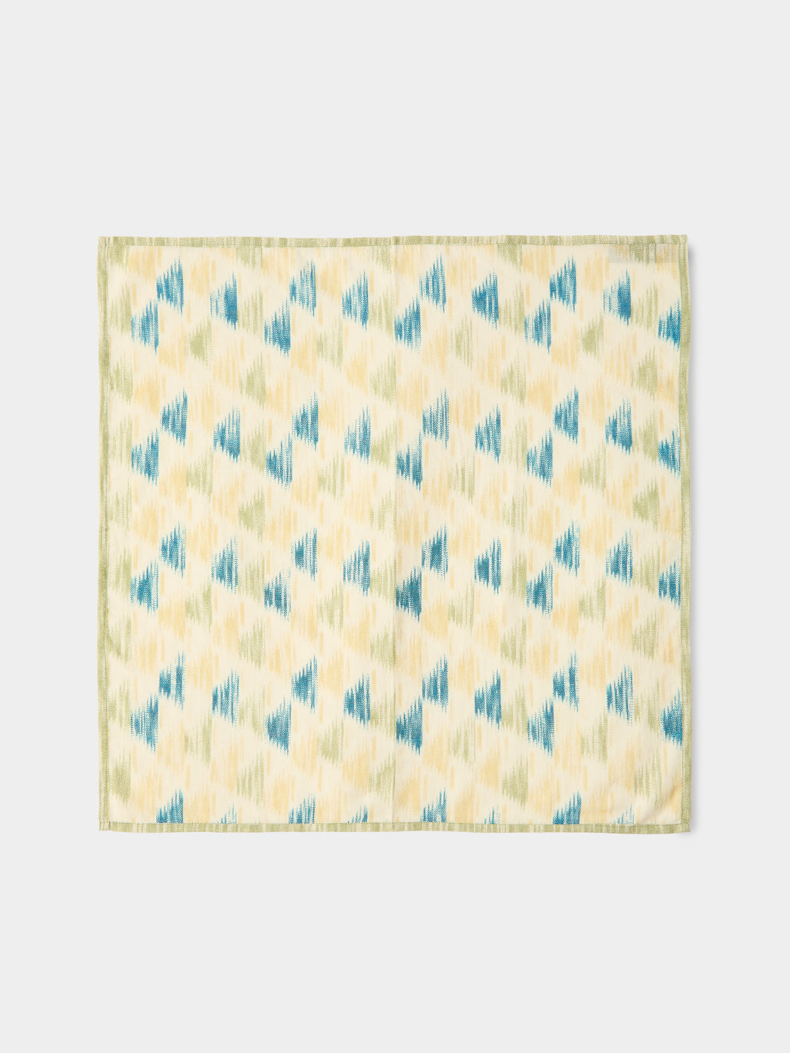 D'Ascoli - | Set of 4 | Caravan Printed Cotton Napkins - Cream - ABASK