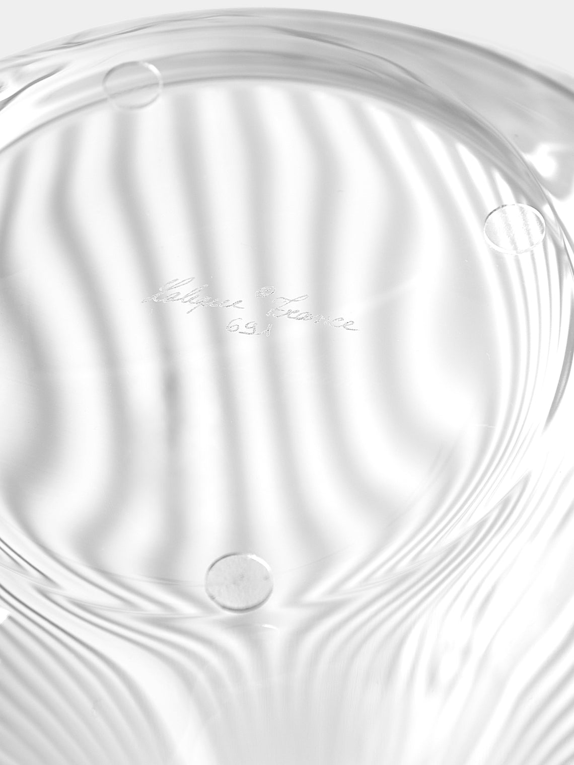 Lalique - Poissions No. 2 Crystal Decanter - Clear - ABASK