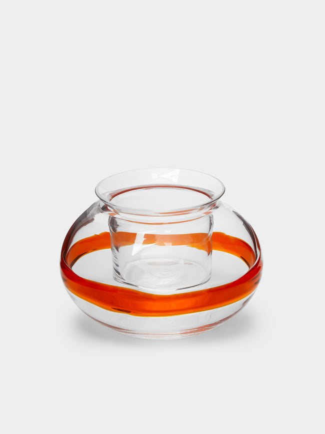 Carlo Moretti - Mouth-Blown Murano Glass Tealight Holder -  - ABASK - 