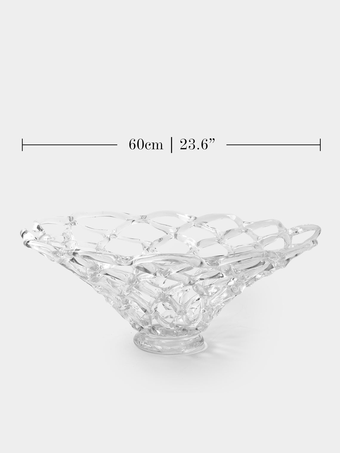 Antique and Vintage - Mid-Century Barovier & Toso Murano Glass Dish - Clear - ABASK