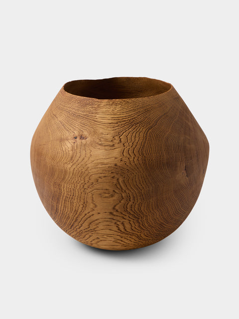 Friedemann Buehler - Hand-Turned Oak Bowl - Brown - ABASK - 