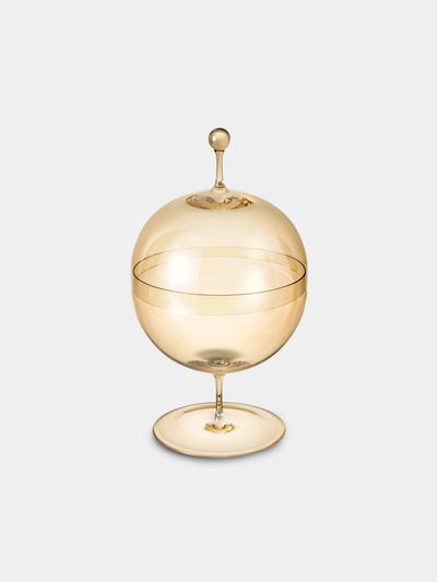 Lobmeyr - Hand-Blown Crystal Candy Dish - Gold - ABASK - 