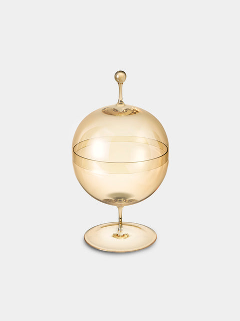 Lobmeyr - Hand-Blown Crystal Candy Dish - Gold - ABASK - 