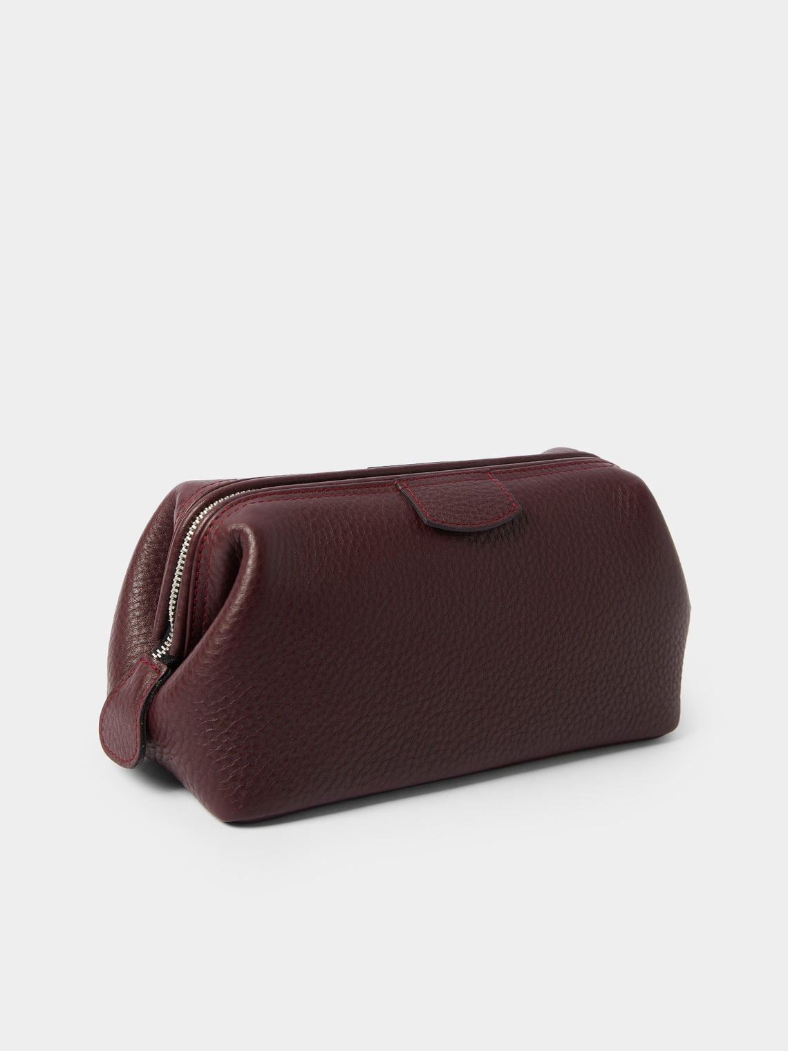 F. Hammann - Mousetrap Leather Medium Wash Bag - Burgundy - ABASK