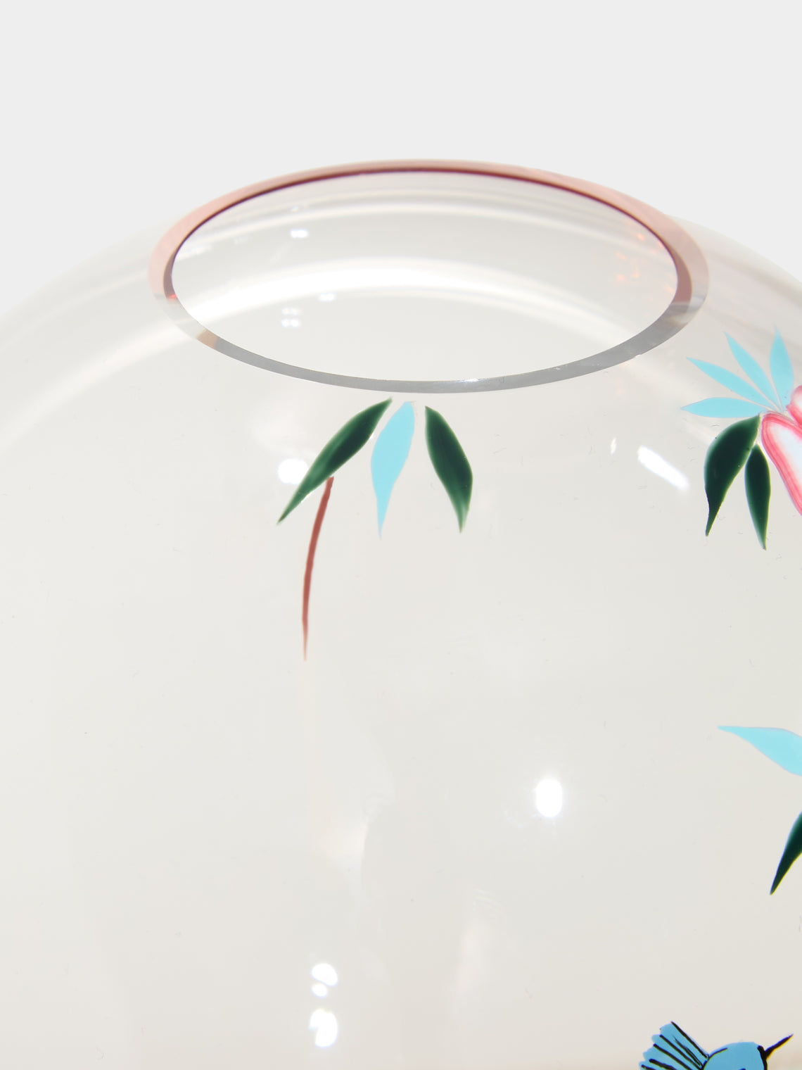 Lobmeyr - BV60 IV Garden of Paradise Hand-Blown Crystal Bud Vase (4in/10cm) - Multiple - ABASK
