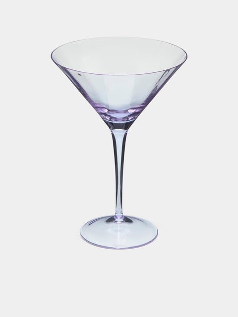Moser - Optic Hand-Blown Crystal Martini Glasses (Set of 2) -  - ABASK - 