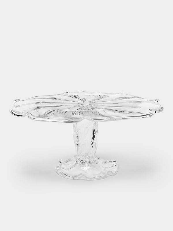 Alexander Kirkeby - Hand-Blown Crystal Cake Stand -  - ABASK - 