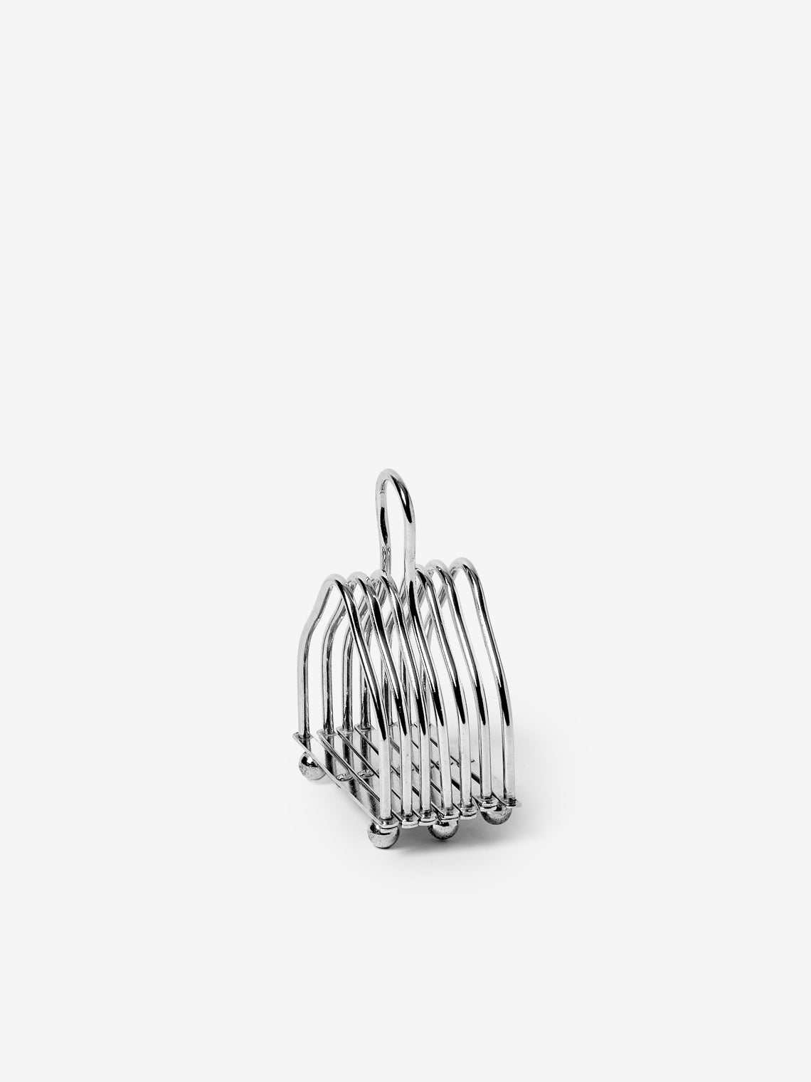 Antique and Vintage - Mid-Century Silver-Plated British Extending Toast Rack - Silver - ABASK